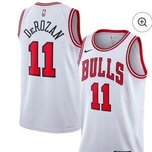 Nike Chicago Bulls DeMar DeRozan 11 White Swingman‎ Jersey 3XL New With Tags